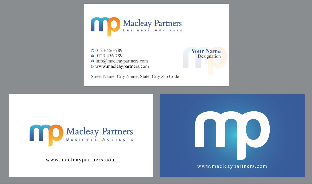 Diseño de Papelería por Sbss para Macleay Partners | Diseño #1547559