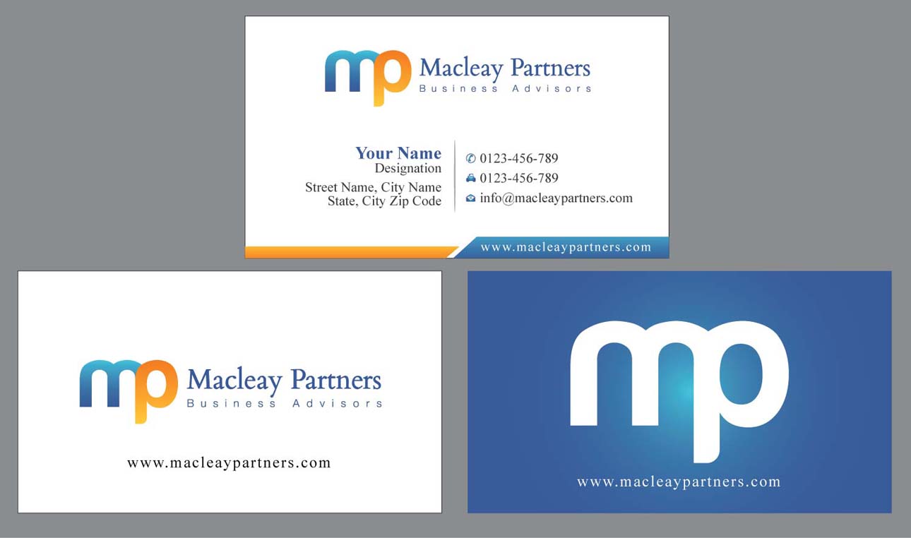 Stationery Design by Sbss for Macleay Partners | Design #1547563