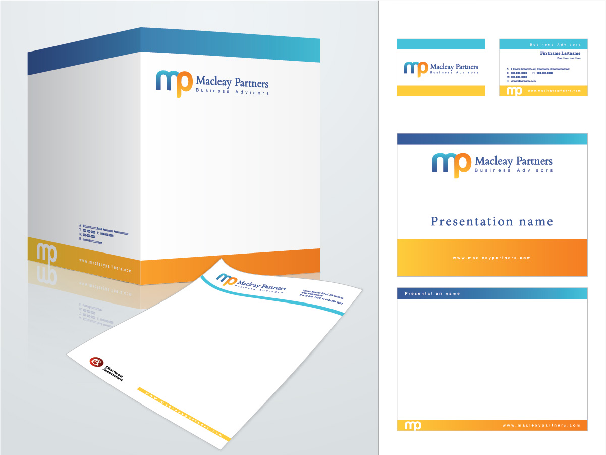 Stationery Design by vali for Macleay Partners | Design #1545544