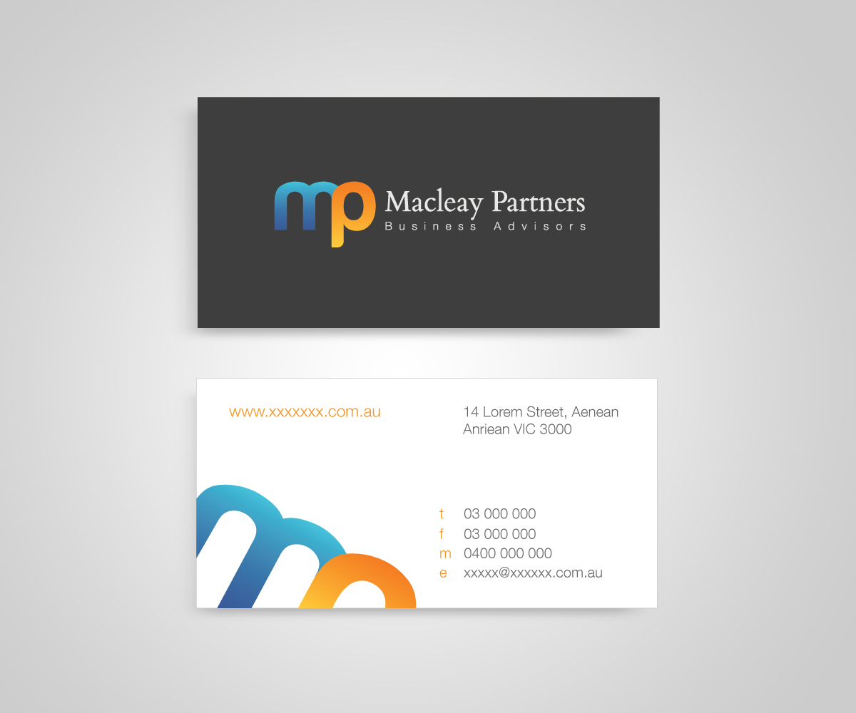 Schreibwaren-Design von StephPham für Macleay Partners | Design #1540249