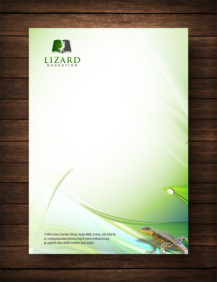 Diseño de Papelería por cb1318 para Lizard Education | Diseño #5362627