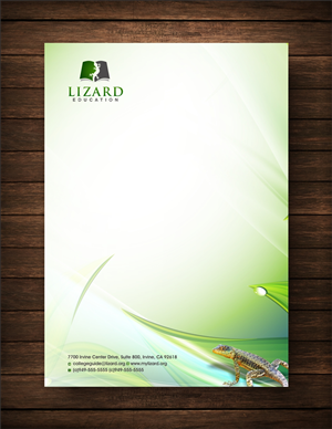 Stationery Design by cb1318 for Lizard Education | Design: #5362627