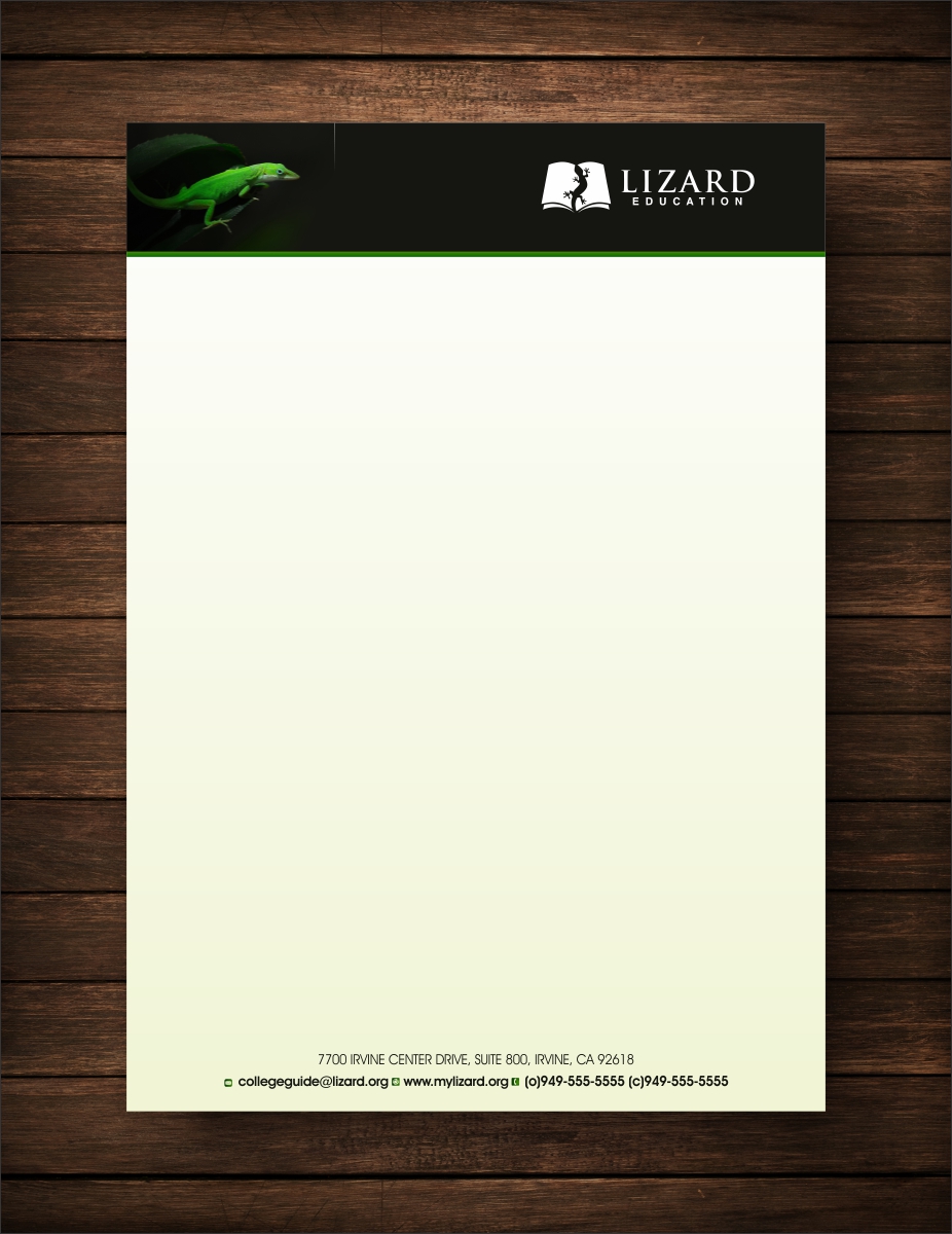 Stationery Design by cb1318 for Lizard Education | Design #5362703