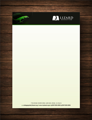 Stationery Design by cb1318 for Lizard Education | Design: #5362703