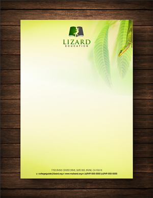 Stationery Design by cb1318 for Lizard Education | Design: #5362816