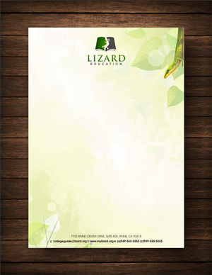 Diseño de Papelería por cb1318 para Lizard Education | Diseño: #5362912