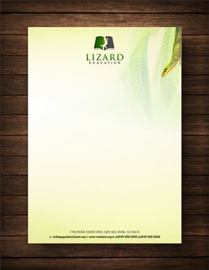Diseño de Papelería por cb1318 para Lizard Education | Diseño: #5363293