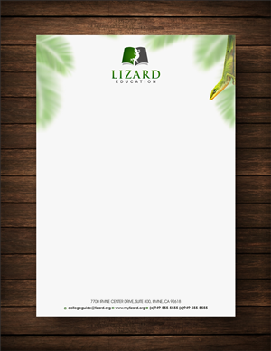 Diseño de Papelería por cb1318 para Lizard Education | Diseño: #5363329