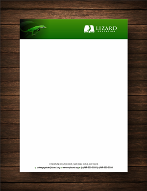 Diseño de Papelería por cb1318 para Lizard Education | Diseño: #5363370