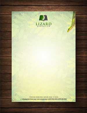 Diseño de Papelería por cb1318 para Lizard Education | Diseño: #5363392