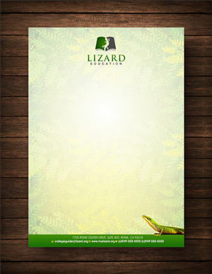 Diseño de Papelería por cb1318 para Lizard Education | Diseño: #5363401