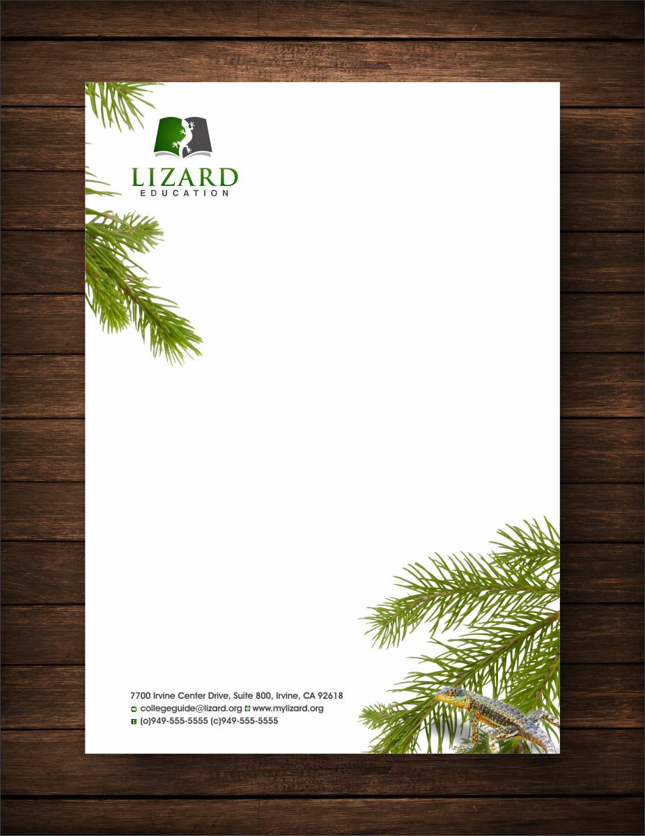 Diseño de Papelería por cb1318 para Lizard Education | Diseño #5432585
