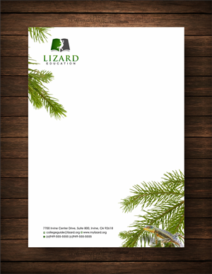 Diseño de Papelería por cb1318 para Lizard Education | Diseño: #5432585