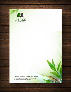 Stationery Design by cb1318 for Lizard Education | Design: #5442458