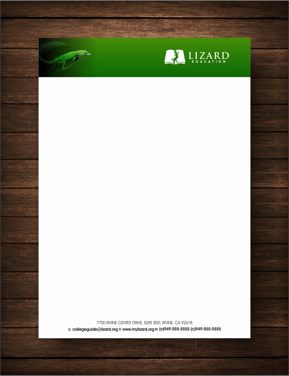 Schreibwaren-Design von cb1318 für Lizard Education | Design #5501365