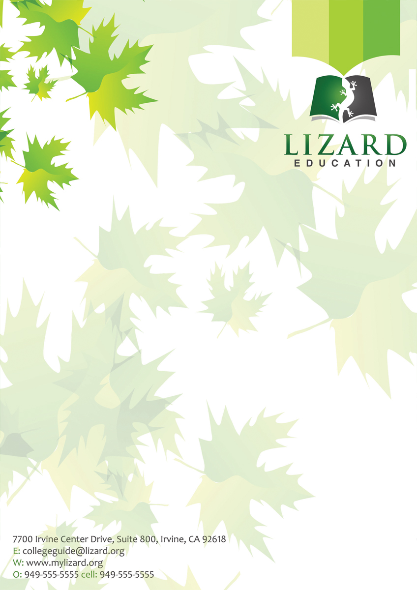 Stationery Design by roopaljain for Lizard Education | Design #5356940