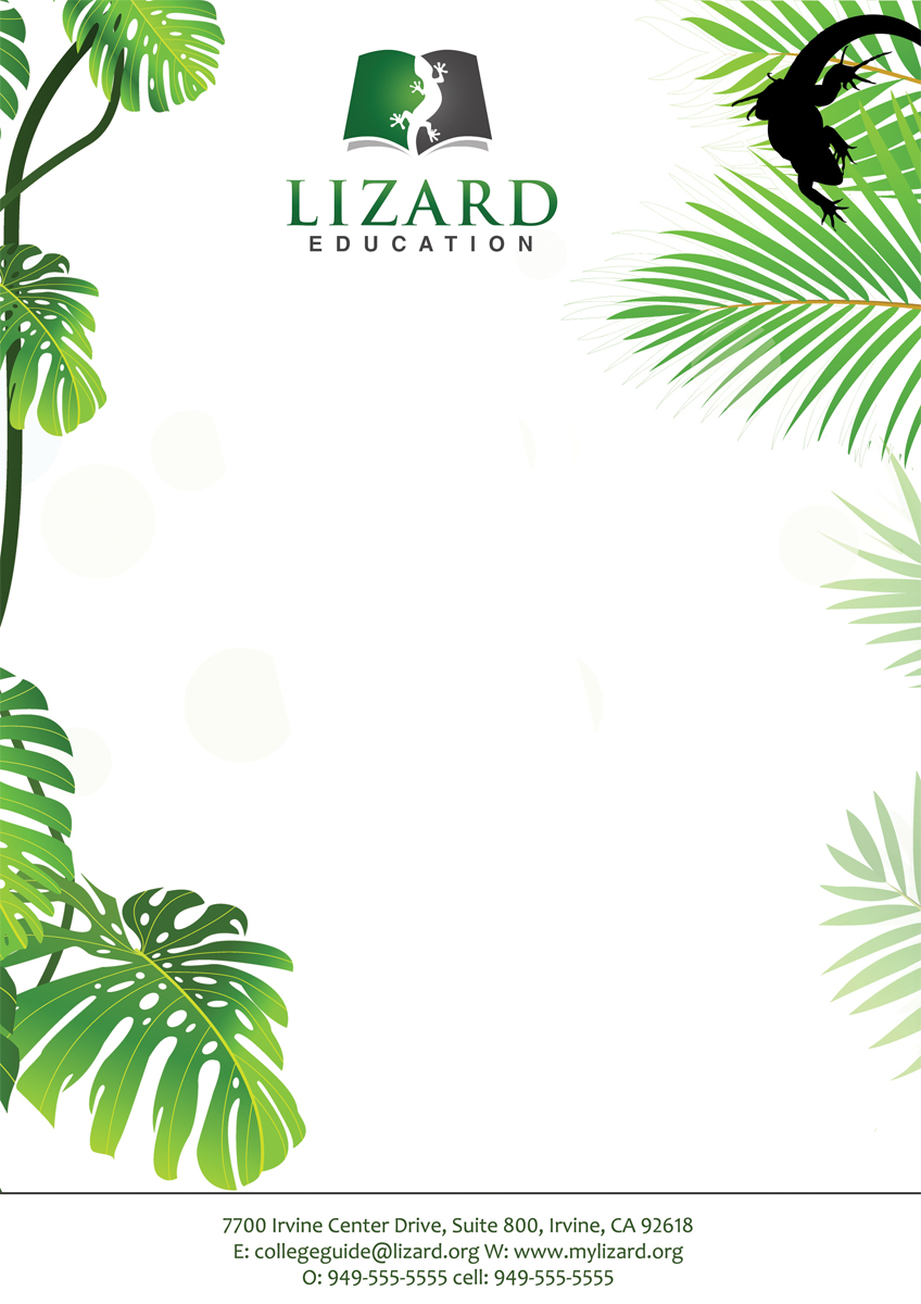 Stationery Design by roopaljain for Lizard Education | Design #5366455