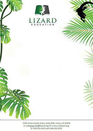 Design de Papeterie par roopaljain pour Lizard Education | Design #5366455