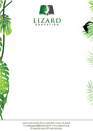 Diseño de Papelería por roopaljain para Lizard Education | Diseño: #5521270