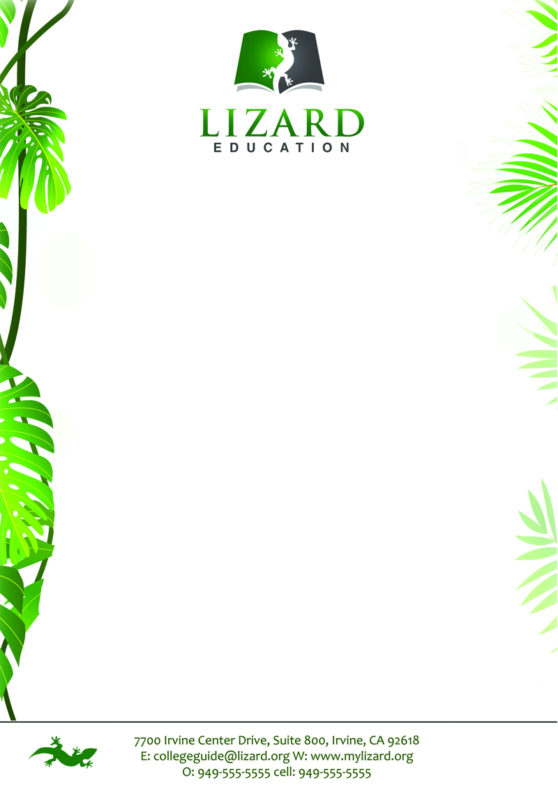 Stationery Design by roopaljain for Lizard Education | Design #5597309