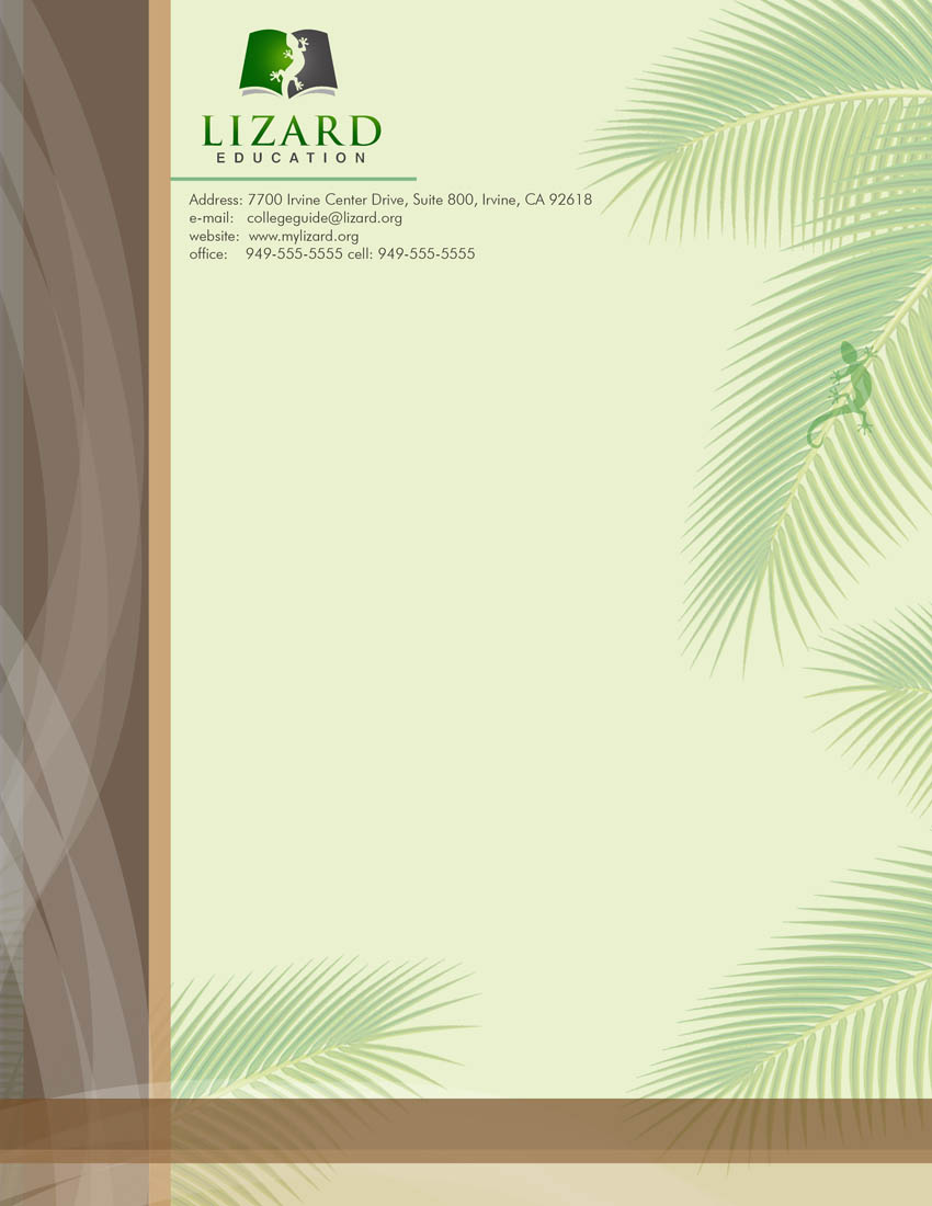 Stationery Design by NILDesigns for Lizard Education | Design #5372629