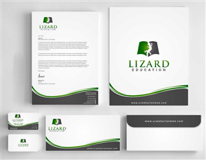 Stationery Design by szabist for Lizard Education | Design: #5455332