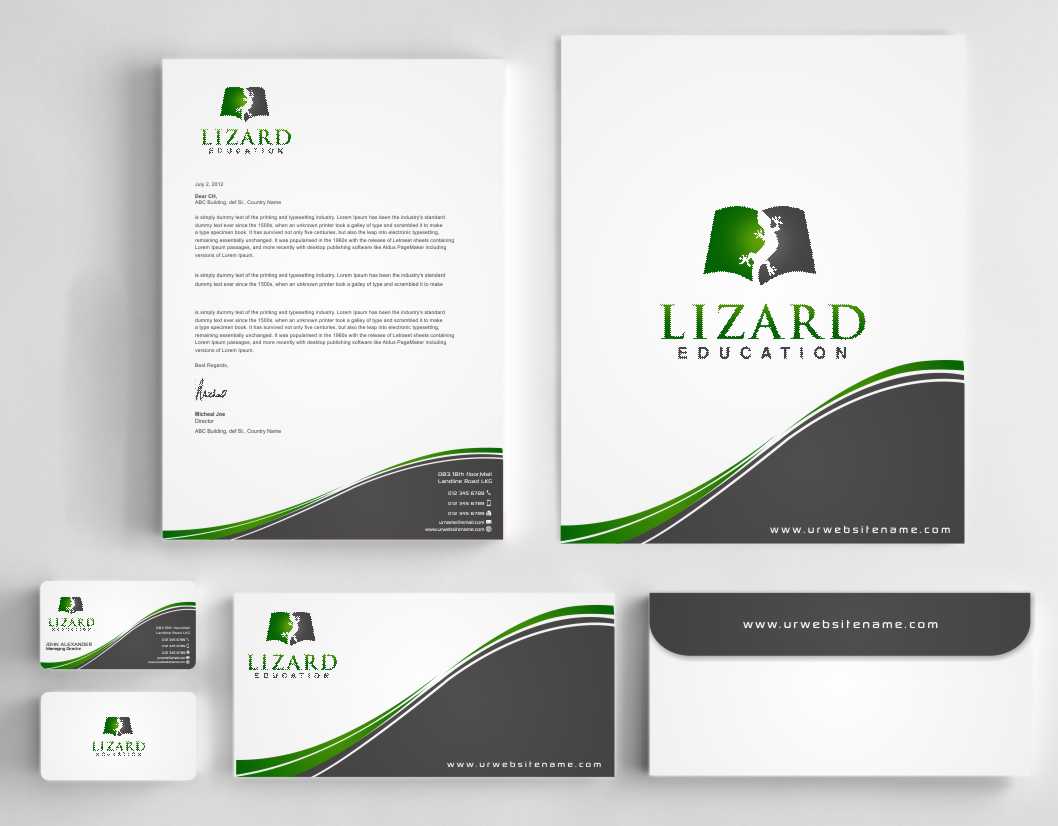 Diseño de Papelería por szabist para Lizard Education | Diseño #5455340