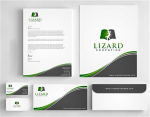 Stationery Design by szabist for Lizard Education | Design: #5455340