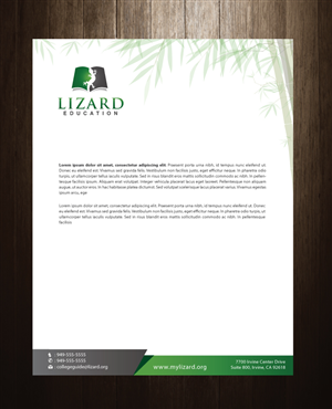 Diseño de Papelería por meet007 para Lizard Education | Diseño: #5363130