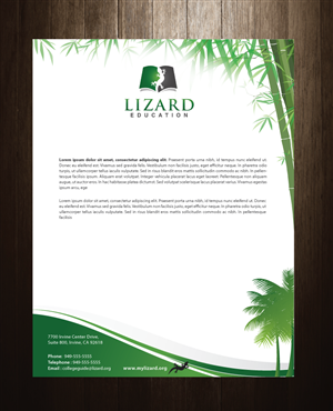 Diseño de Papelería por meet007 para Lizard Education | Diseño: #5367233