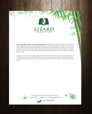 Diseño de Papelería por meet007 para Lizard Education | Diseño: #5367351