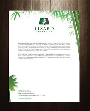 Diseño de Papelería por meet007 para Lizard Education | Diseño: #5367441