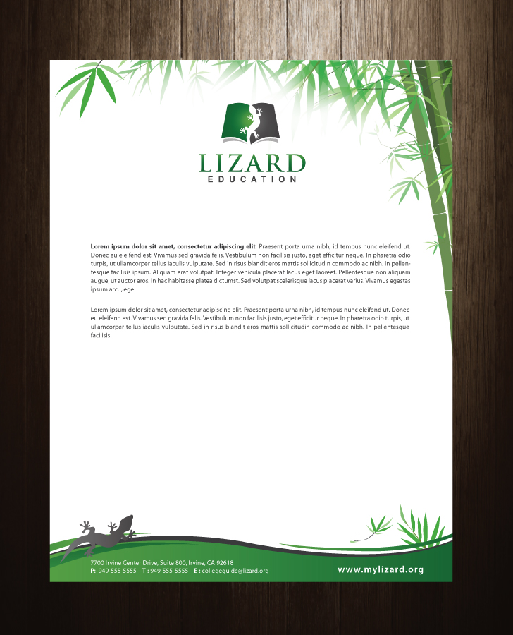 Diseño de Papelería por meet007 para Lizard Education | Diseño #5492786