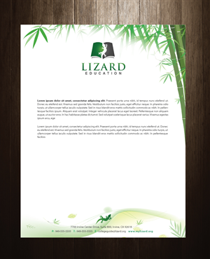 Diseño de Papelería por meet007 para Lizard Education | Diseño: #5492838