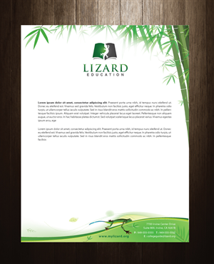 Diseño de Papelería por meet007 para Lizard Education | Diseño: #5493200