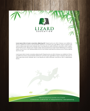 Diseño de Papelería por meet007 para Lizard Education | Diseño: #5493236