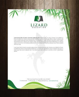 Diseño de Papelería por meet007 para Lizard Education | Diseño: #5498999