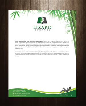 Diseño de Papelería por meet007 para Lizard Education | Diseño: #5513502