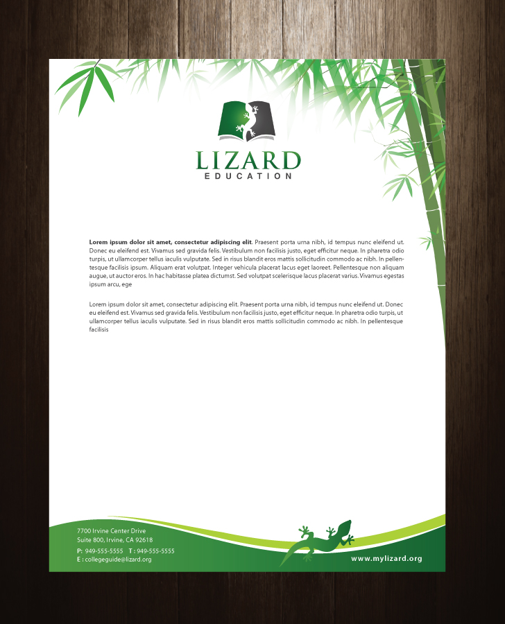 Diseño de Papelería por meet007 para Lizard Education | Diseño #5513513