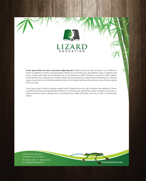 Diseño de Papelería por meet007 para Lizard Education | Diseño: #5513582