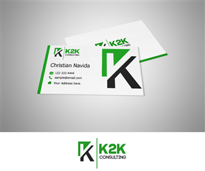 Visitenkarten-Design von Navz für K2K Consulting | Design #5387795