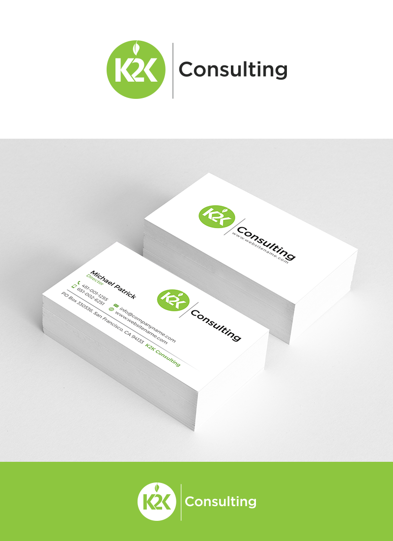 Business Card Design by De Zeel for K2K Consulting | Design #5413702