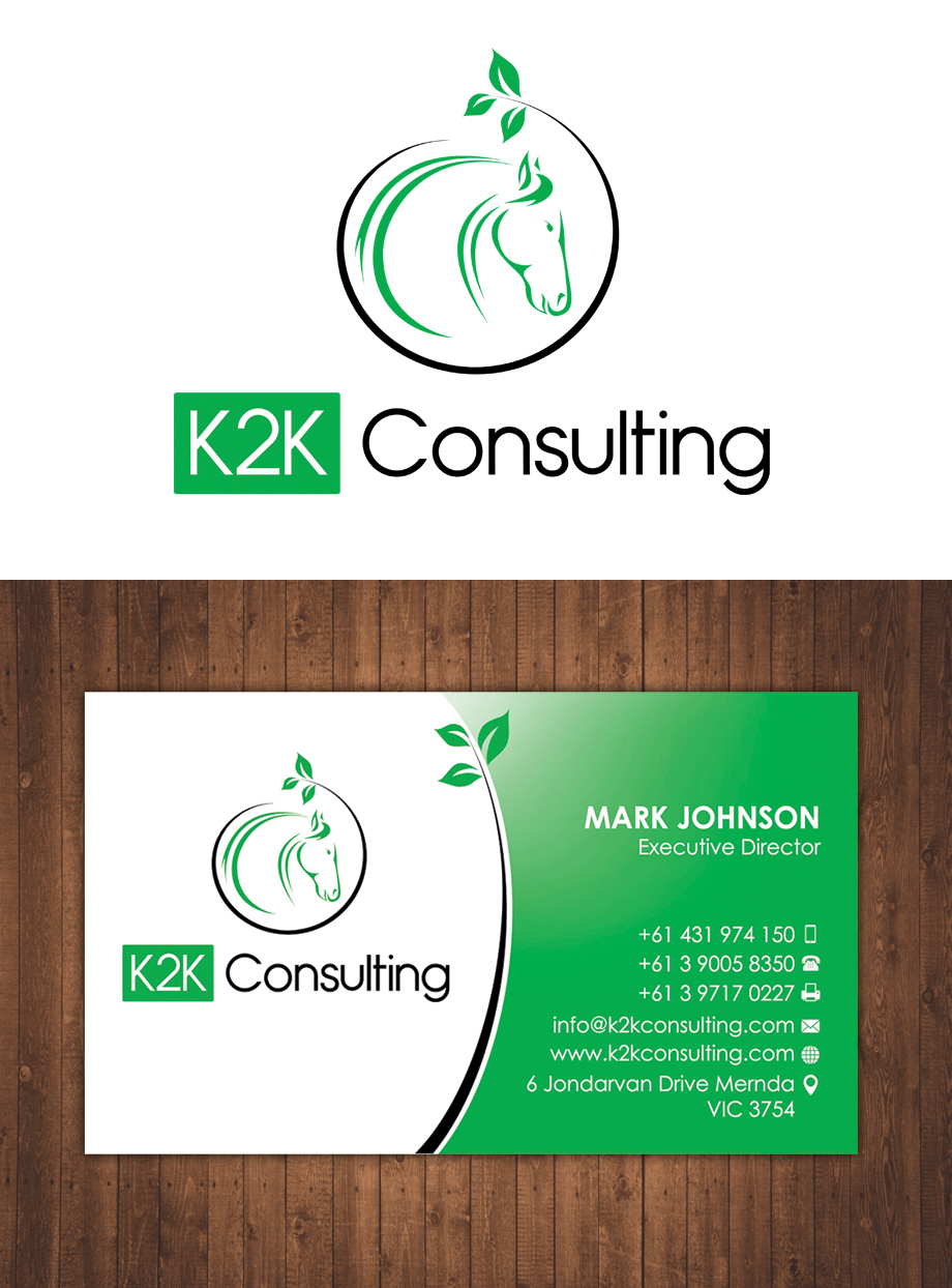 Business Card Design by Stylez Designz for K2K Consulting | Design #5406946
