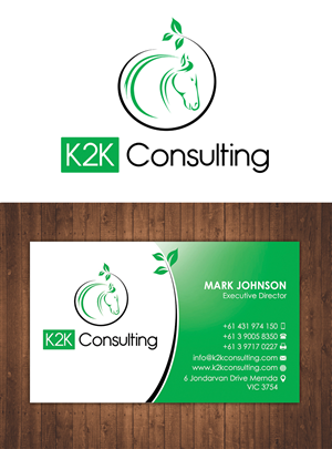 Business Card Design by Stylez Designz for K2K Consulting | Design: #5406946