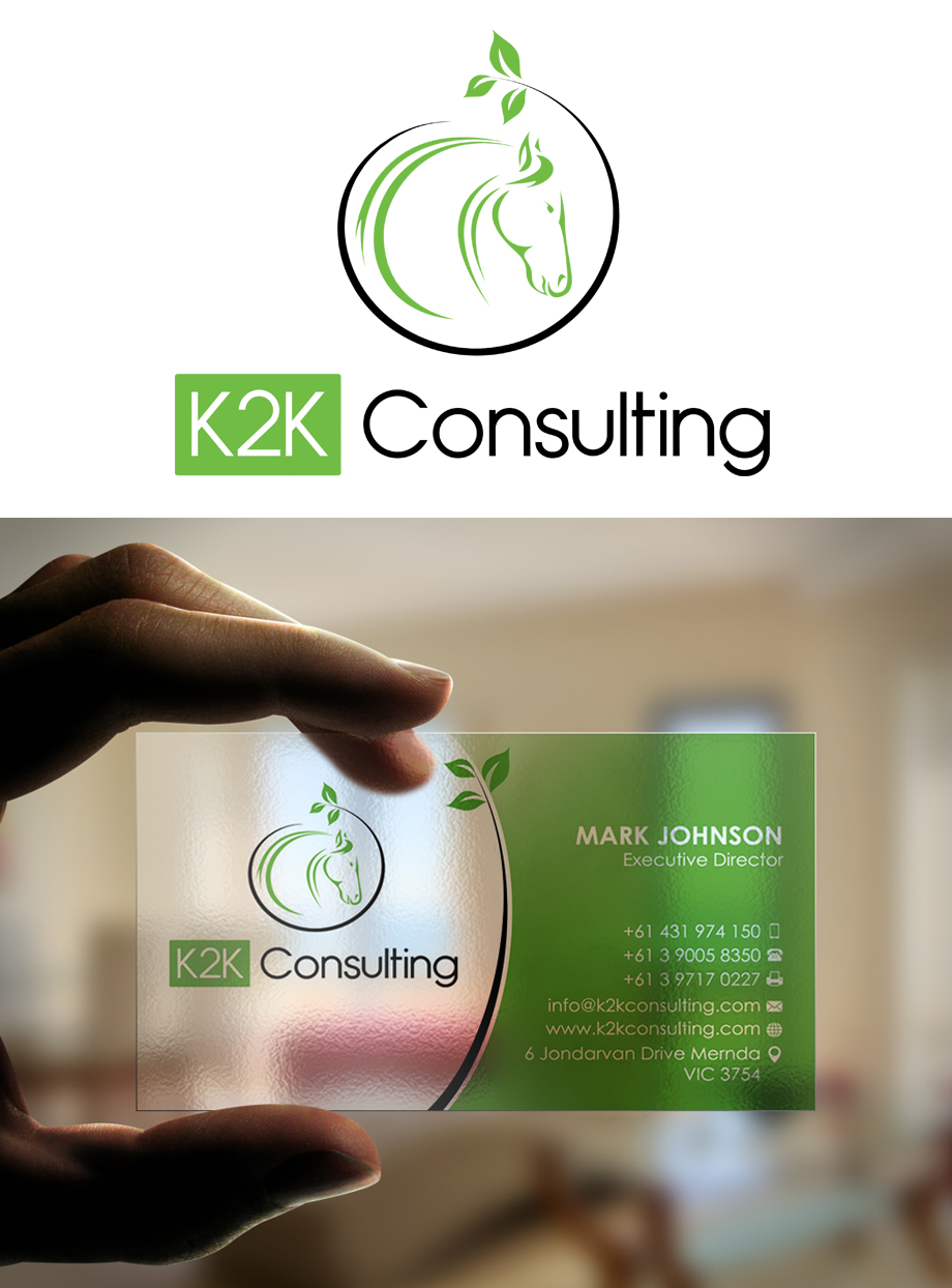 Diseño de Tarjeta de Presentación por Stylez Designz para K2K Consulting | Diseño #5406989