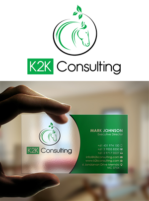 Business Card Design by Stylez Designz for K2K Consulting | Design: #5410603
