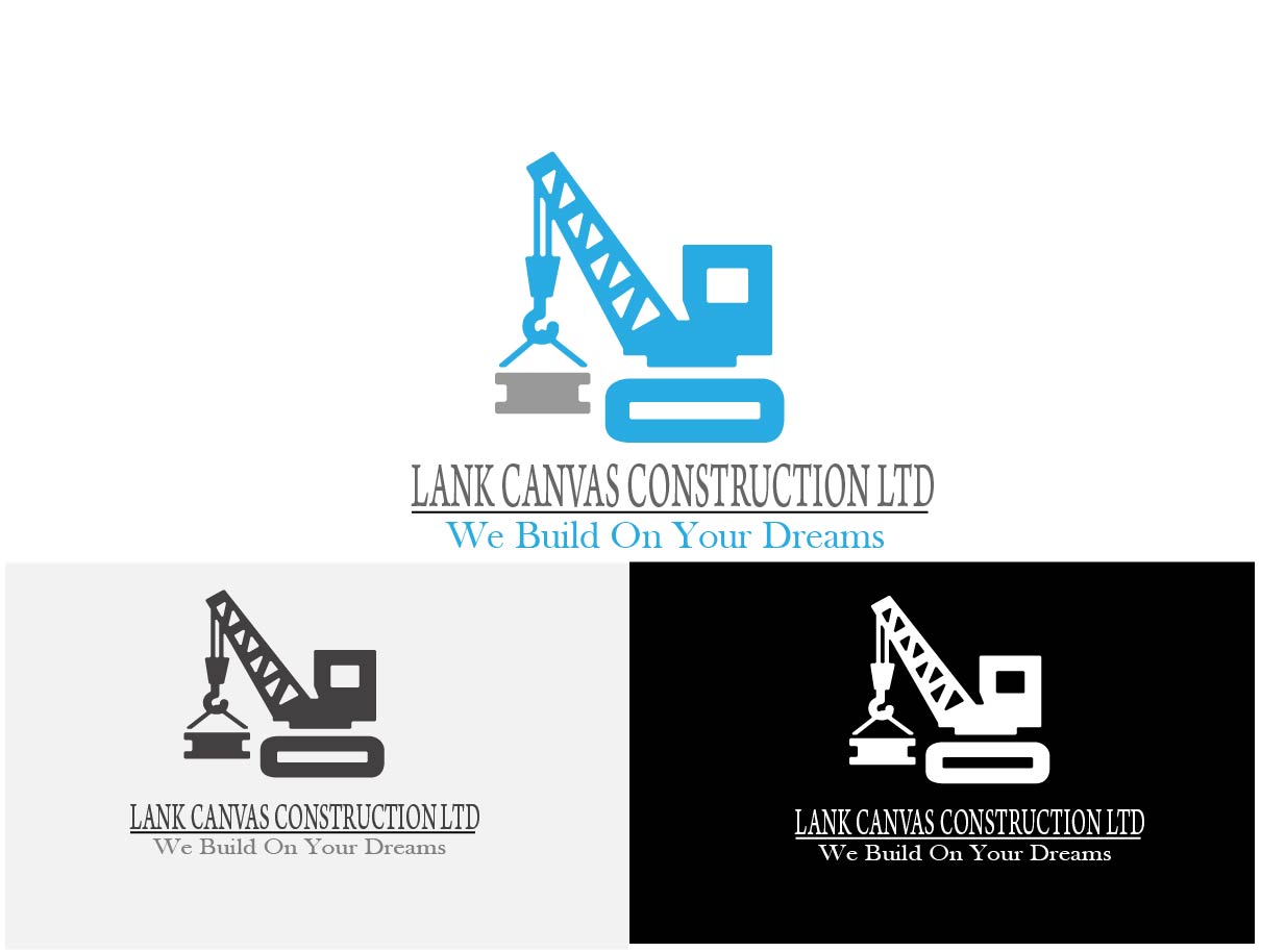 Logo Design by AfreenAli for Blank Canvas Constructions Ltd | Design #5367495