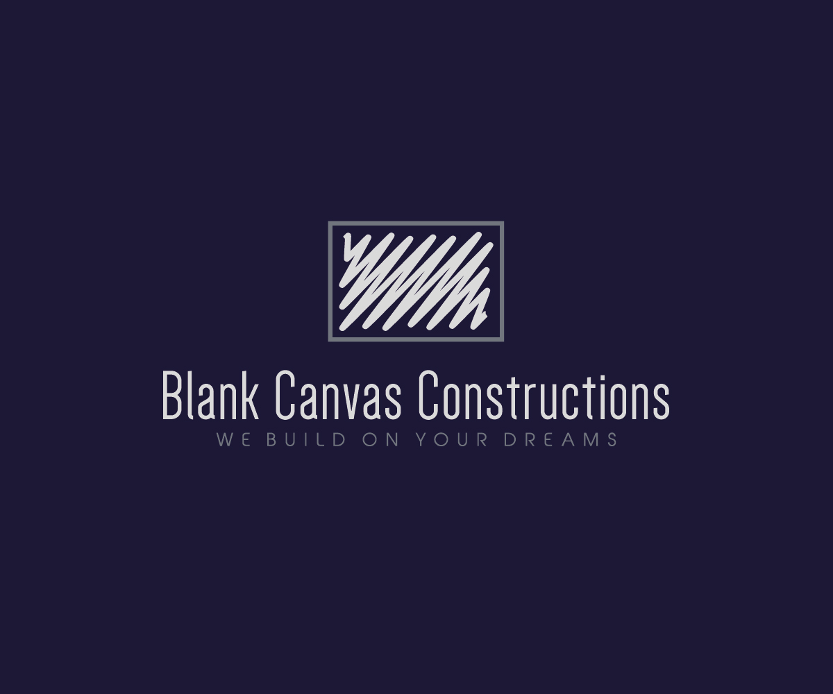 Logo Design by AnA_design for Blank Canvas Constructions Ltd | Design #5392938
