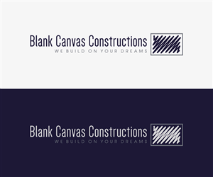 Logo Design by AnA_design for Blank Canvas Constructions Ltd | Design: #5392943