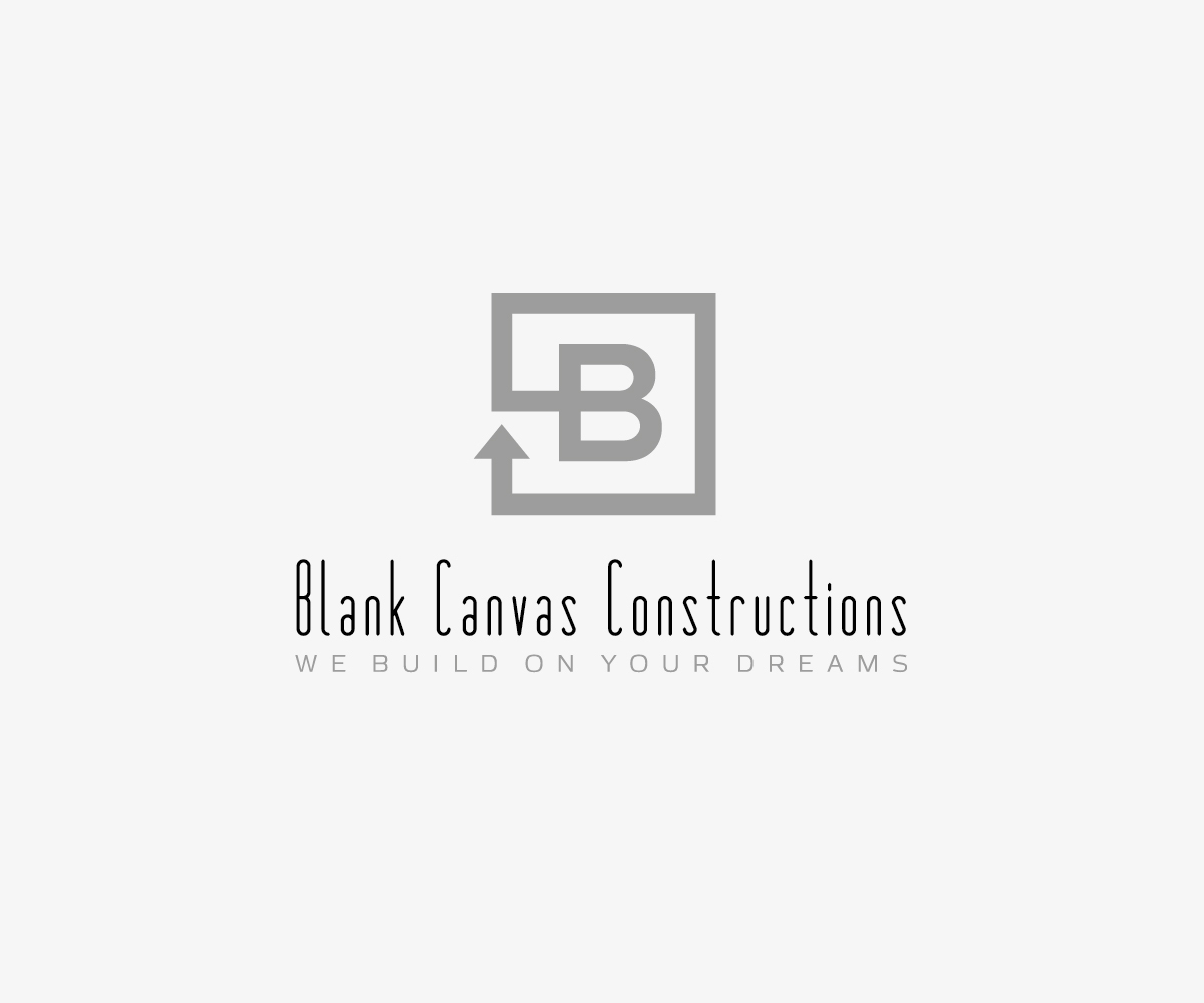 Logo Design by AnA_design for Blank Canvas Constructions Ltd | Design #5392945